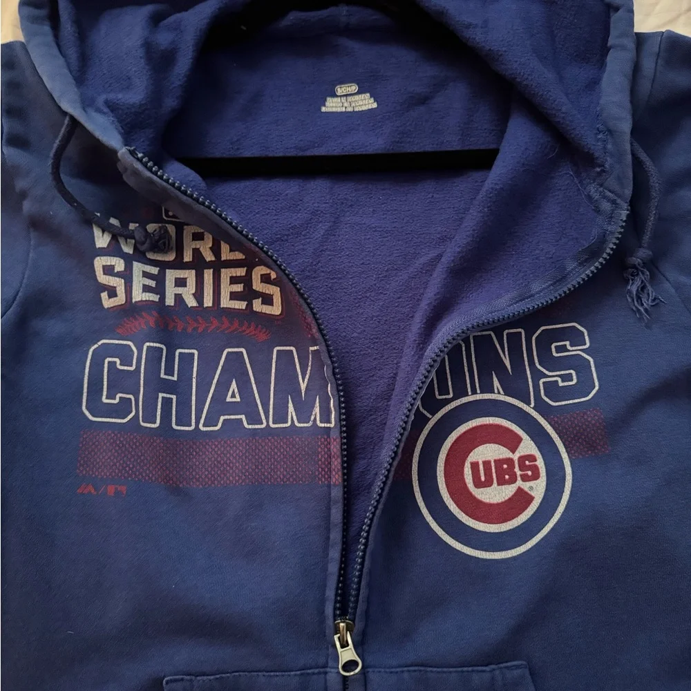 Chicago Cubs Majestic Mens 2016
World Series Champions Fierce
Favorite Hoodie S - Picture 10 of 11